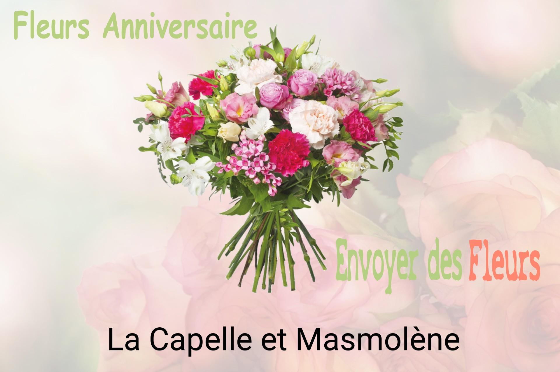 Bouquet de fleurs d’anniversaire livré à La Capelle-et-Masmolène