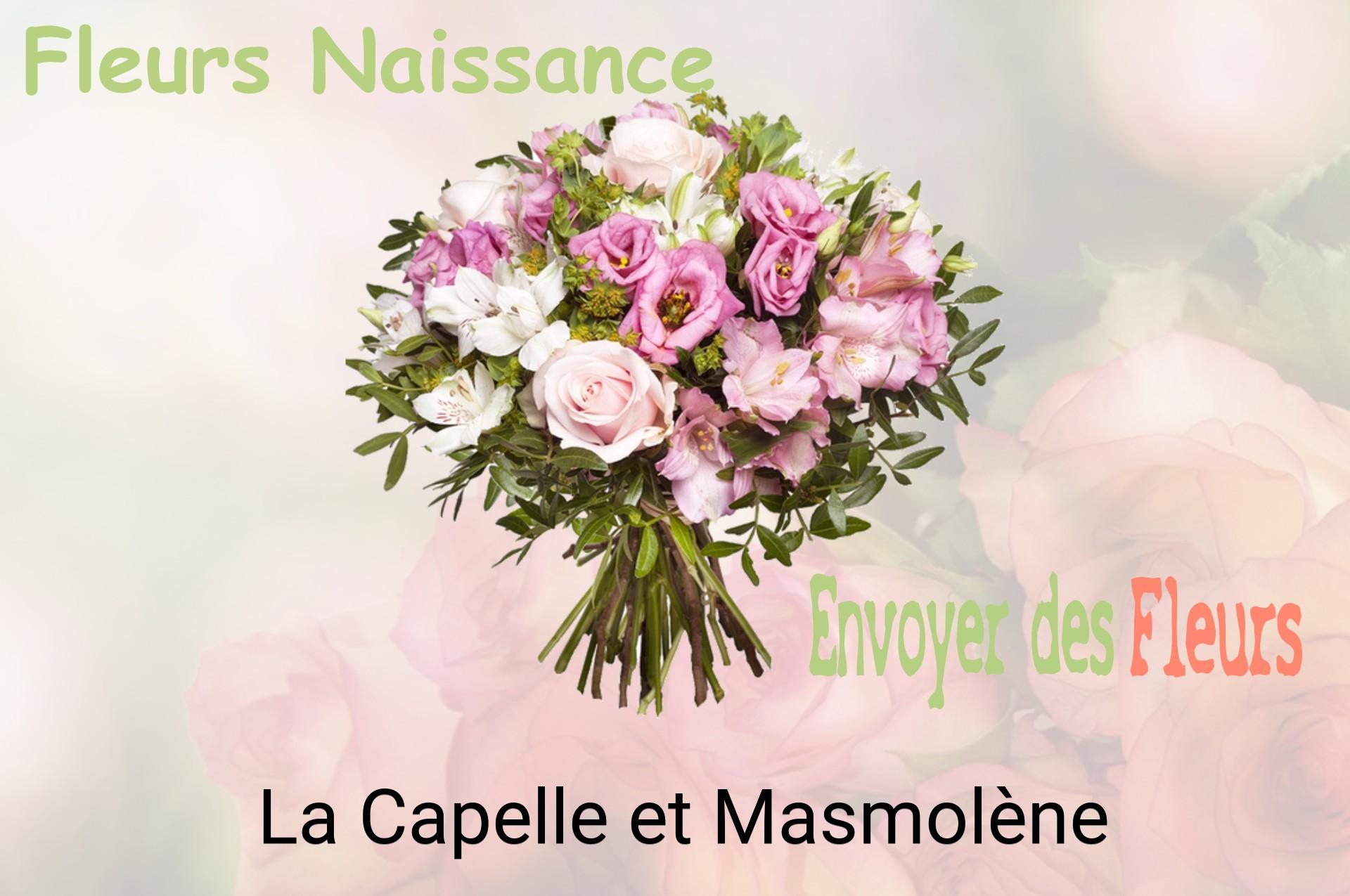 Bouquet de fleurs de naissance livré à La Capelle-et-Masmolène